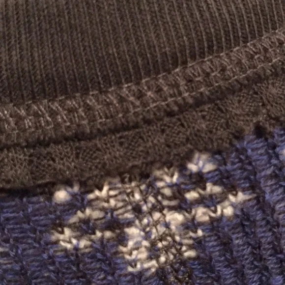 SALE NWT We the Free Stevie Layering Top  XS Blue - Picture 9 of 10